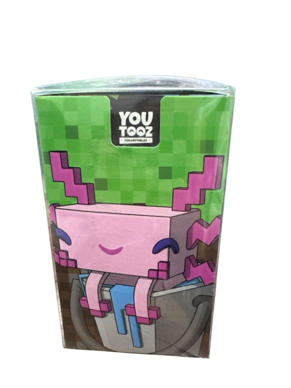 Minecraft Youtooz Axolotl Vinyl Figure #14 Collectible Toy New In Box - Picture 6 of 7